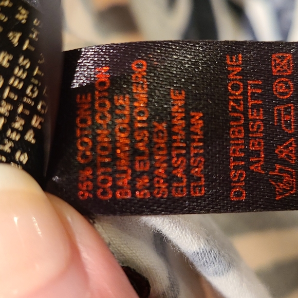 Robert Cavalli black and white men's t-shirt size 54 made in Italy - Picture 16 of 16